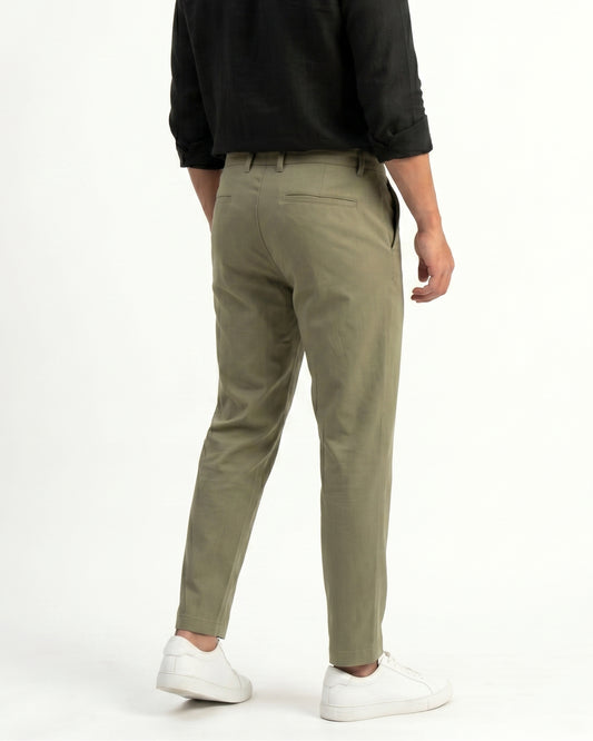 COMMAND OLIVE TROUSERS
