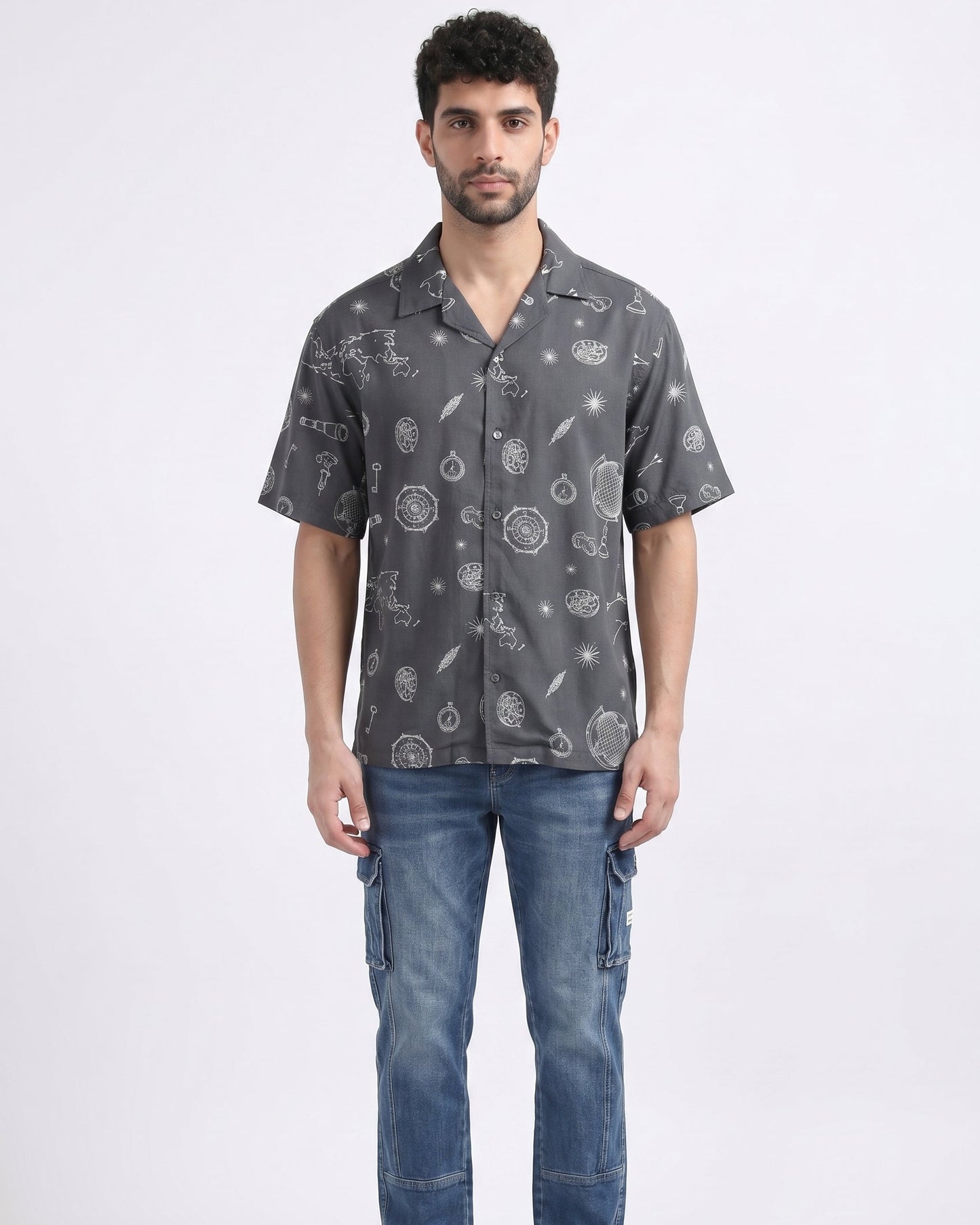 DARK GRAY NO SIGNAL SHIRT