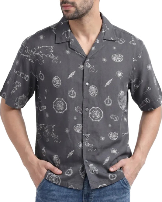 DARK GRAY NO SIGNAL SHIRT