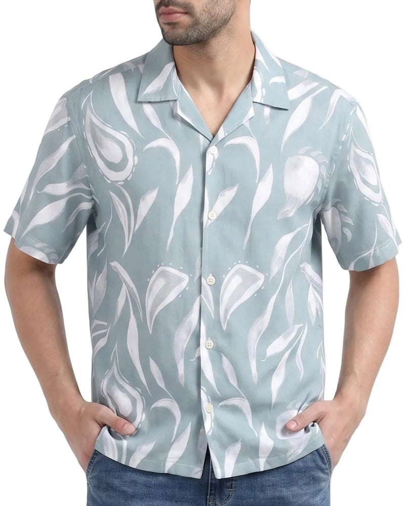 BLUE FEATHERS STATIC DRIP SHIRT
