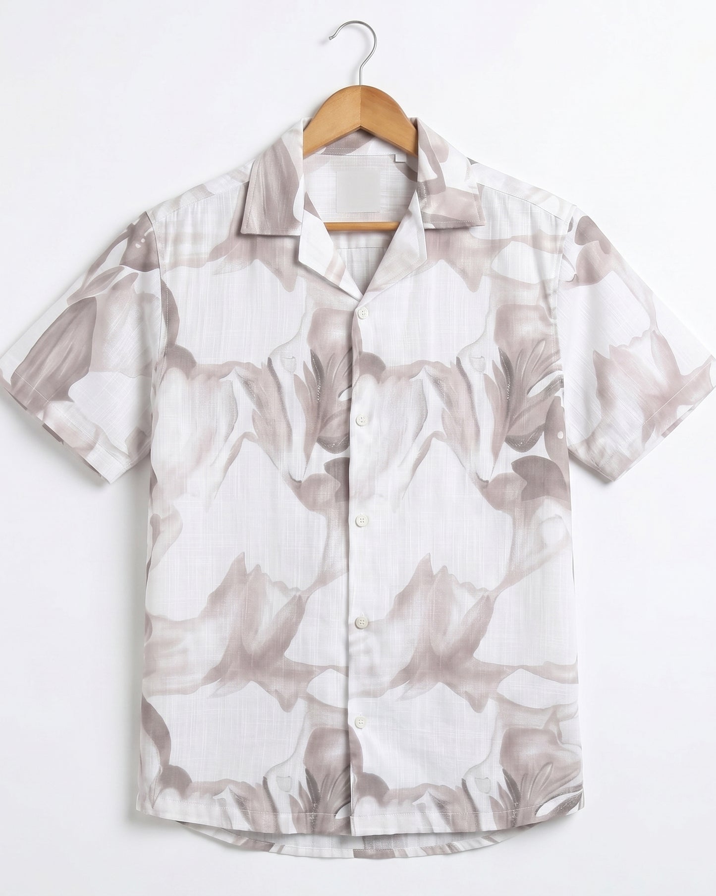 BROWN SOFT STATIC DRIP SHIRT