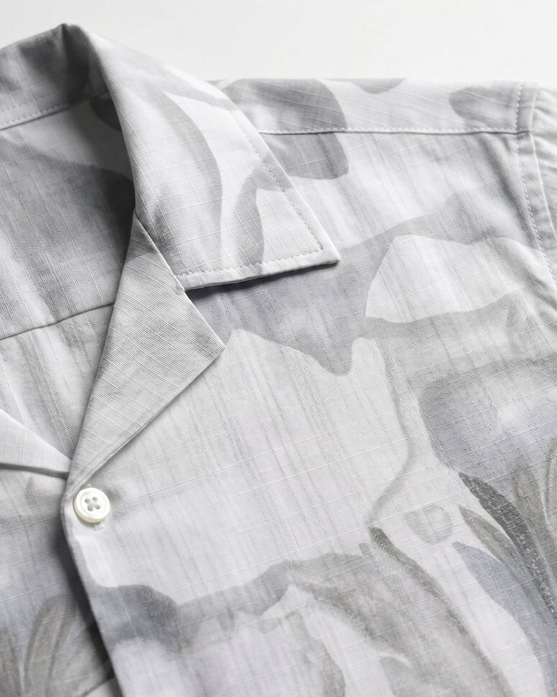 GRAY SOFT STATIC DRIP SHIRT