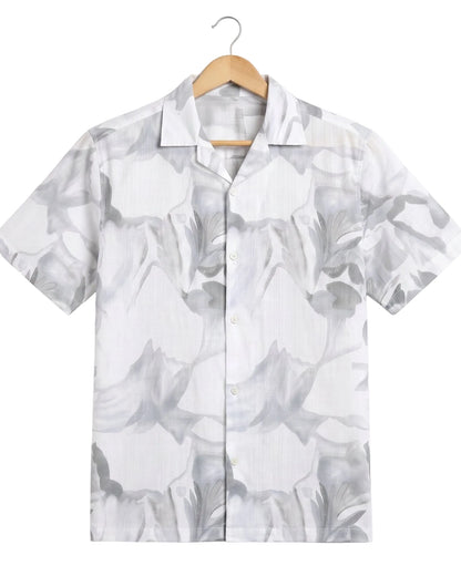 GRAY SOFT STATIC DRIP SHIRT