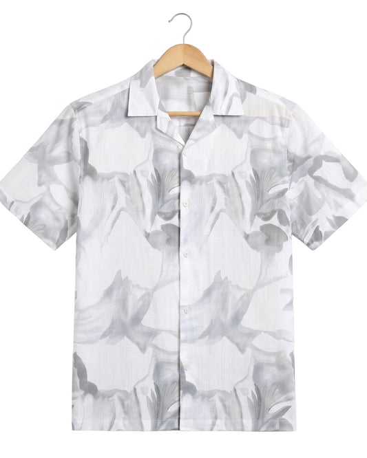 GRAY SOFT STATIC DRIP SHIRT