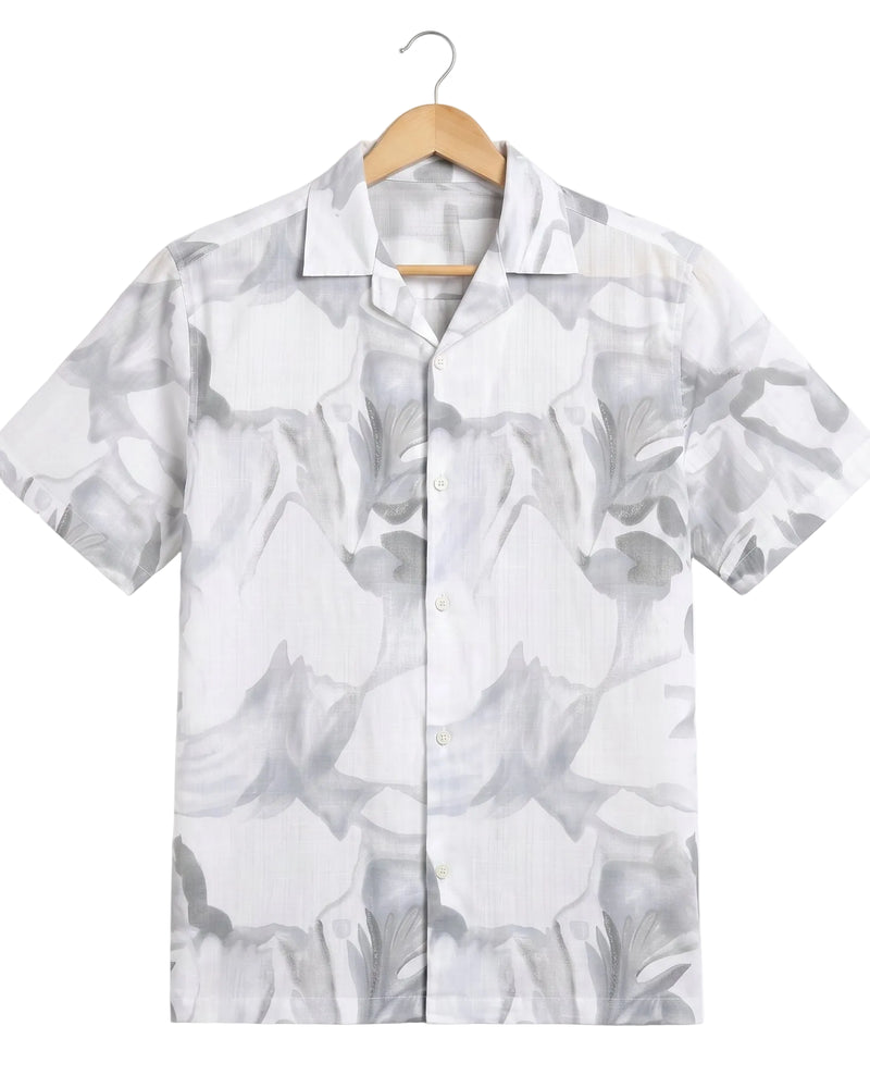 GRAY SOFT STATIC DRIP SHIRT