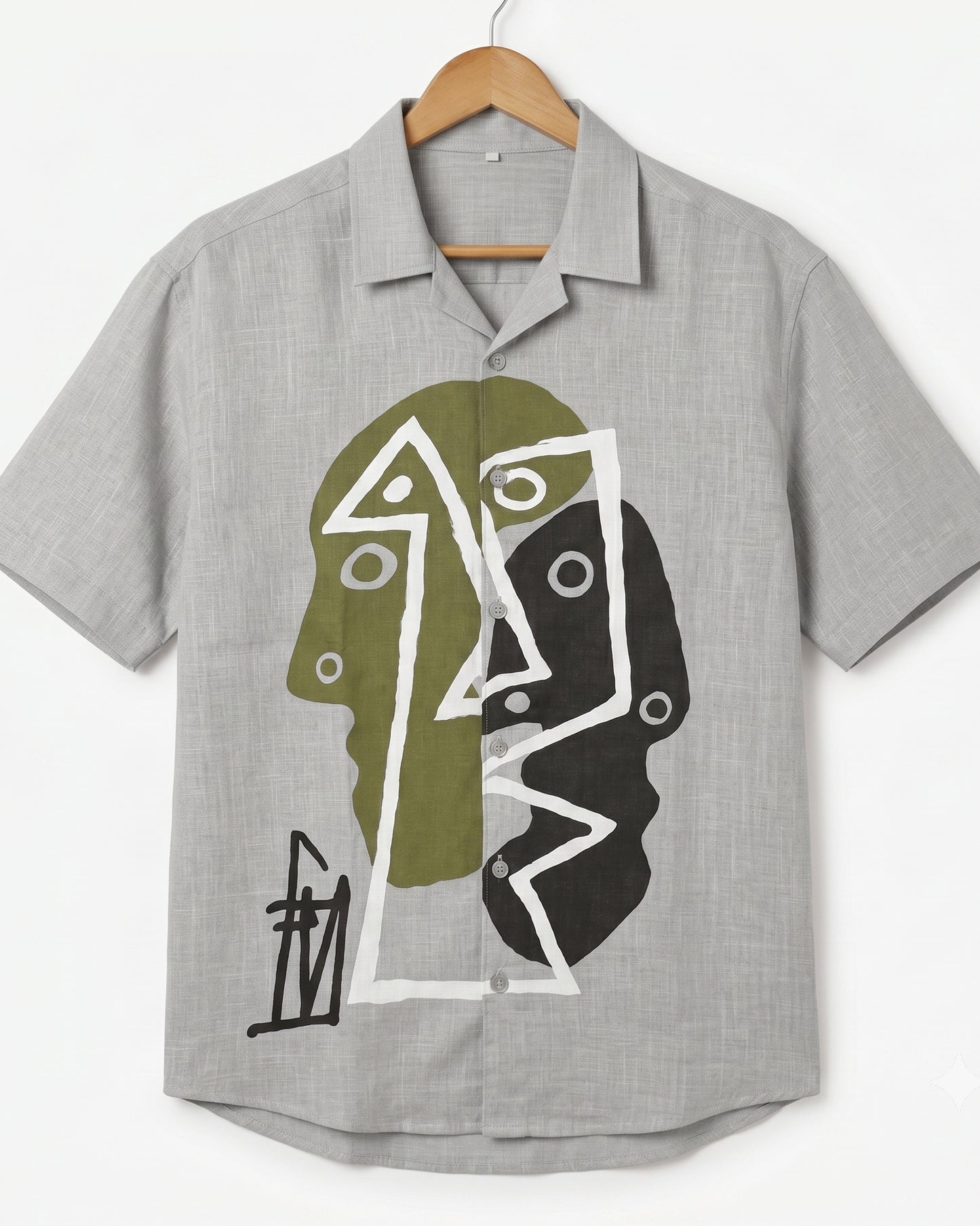 GRAY WOW CORE SHIRT