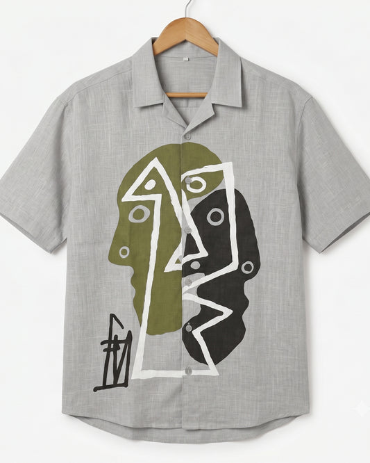 GRAY WOW CORE SHIRT