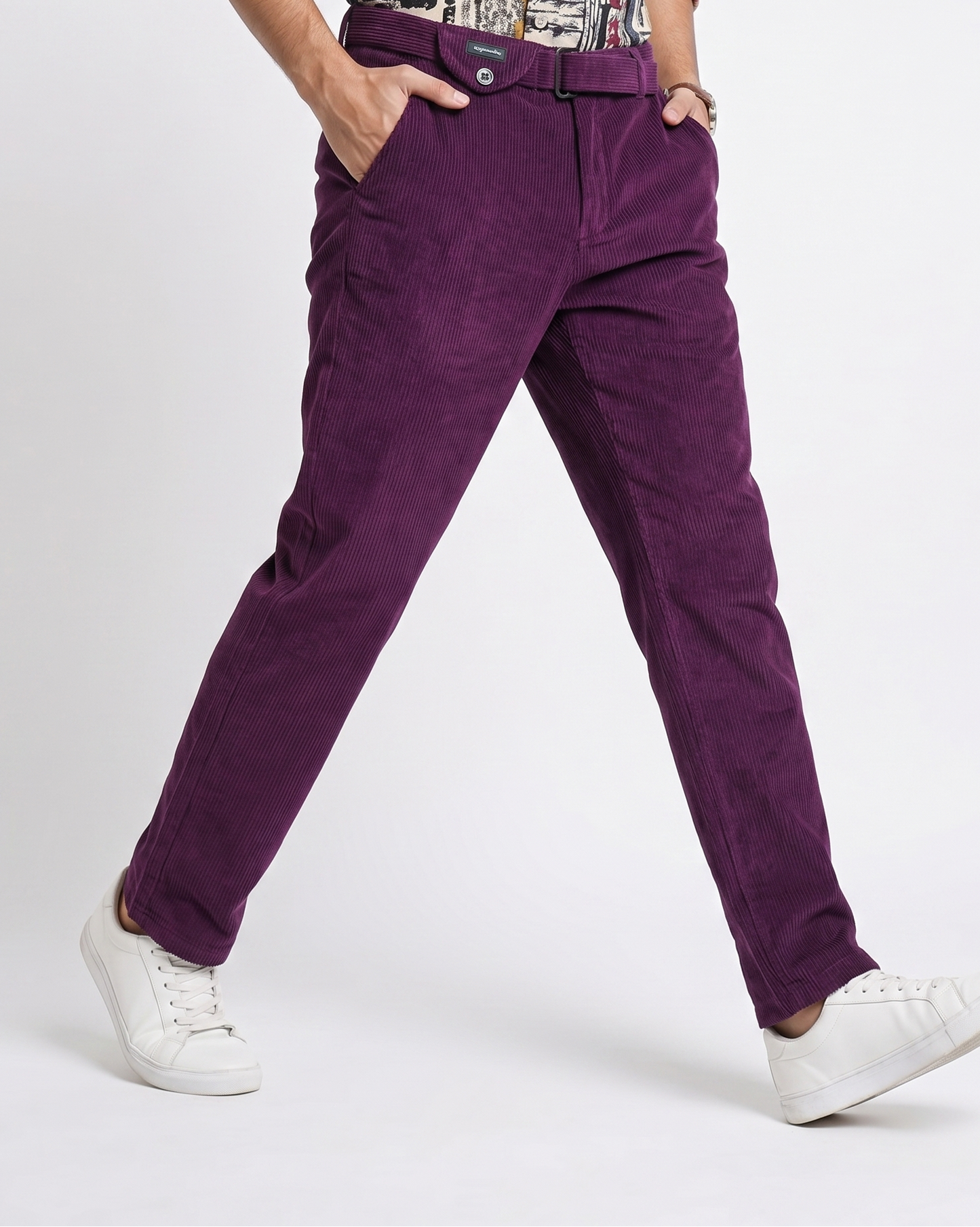 ROYAL MULBERRY STRAIGHT CORDUROY