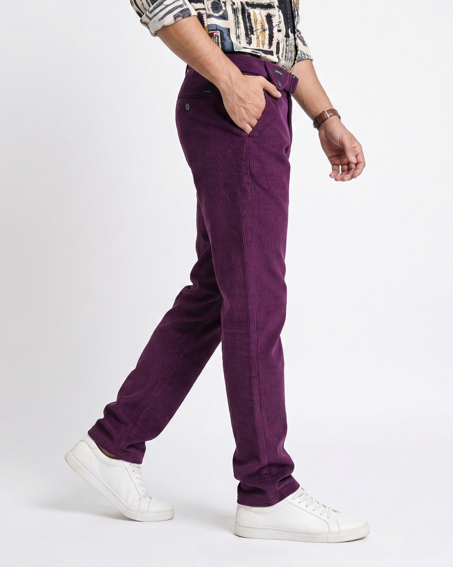 ROYAL MULBERRY STRAIGHT CORDUROY