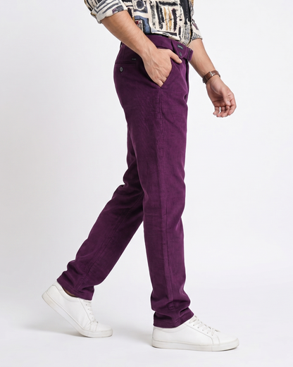 ROYAL MULBERRY STRAIGHT CORDUROY