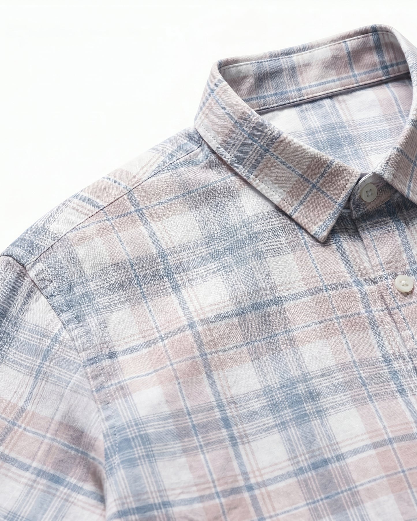 #color_soft peach plaid