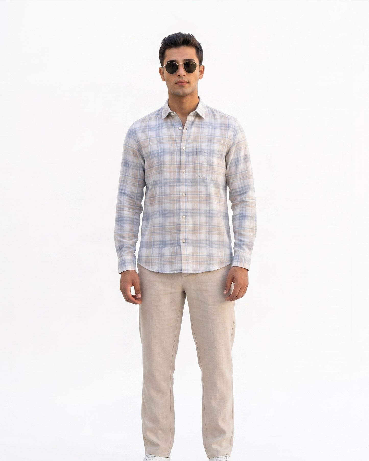 #color_soft sand plaid