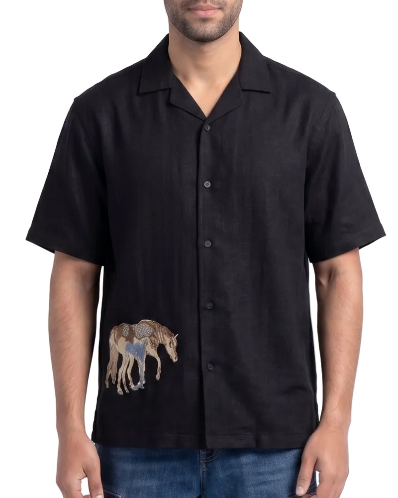 BLACK MIDNIGHT FUEL SHIRT