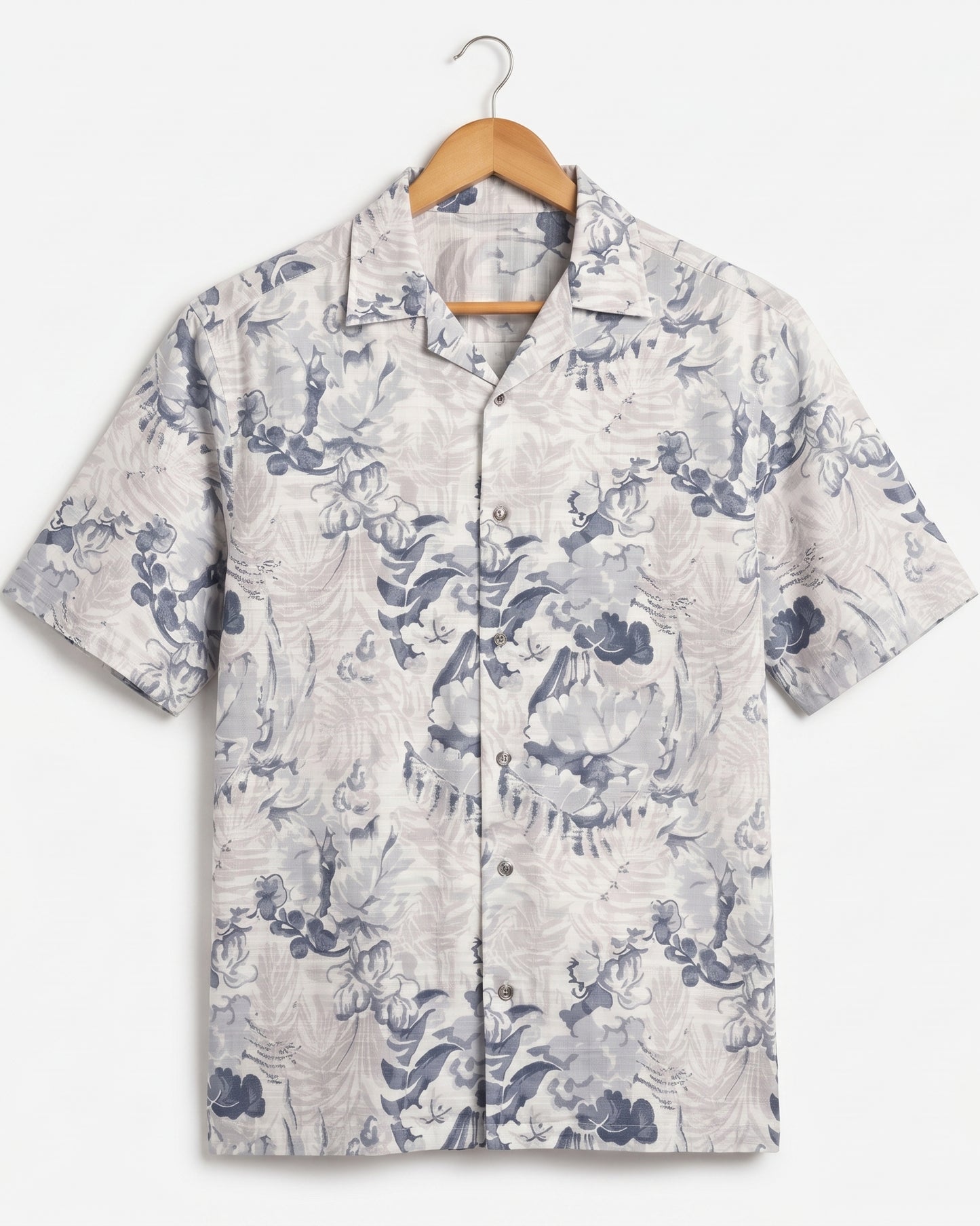 PASTEL BLUE ABSTRACT STATIC DRIP SHIRT