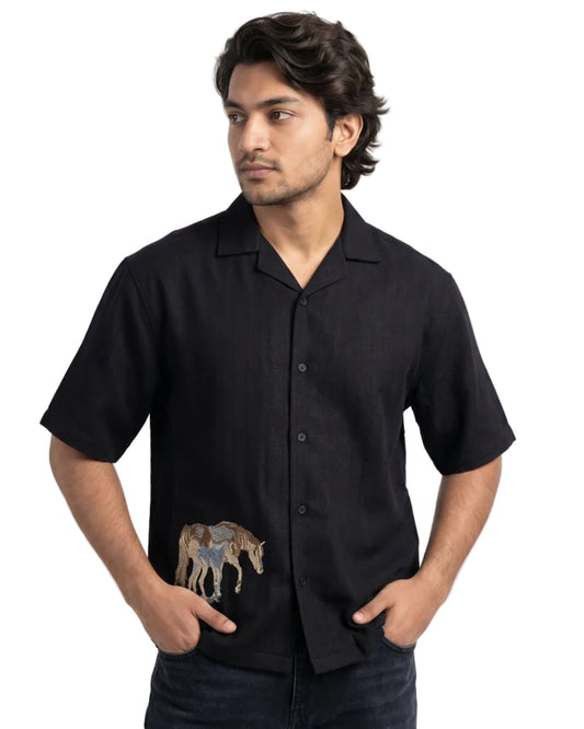 BLACK MIDNIGHT FUEL SHIRT