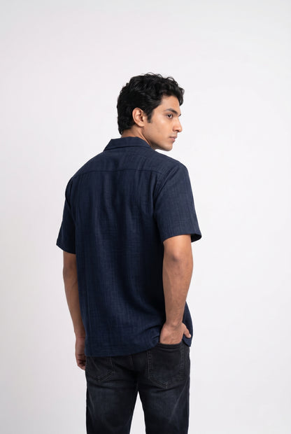 BLUE NEON DUST SHIRT