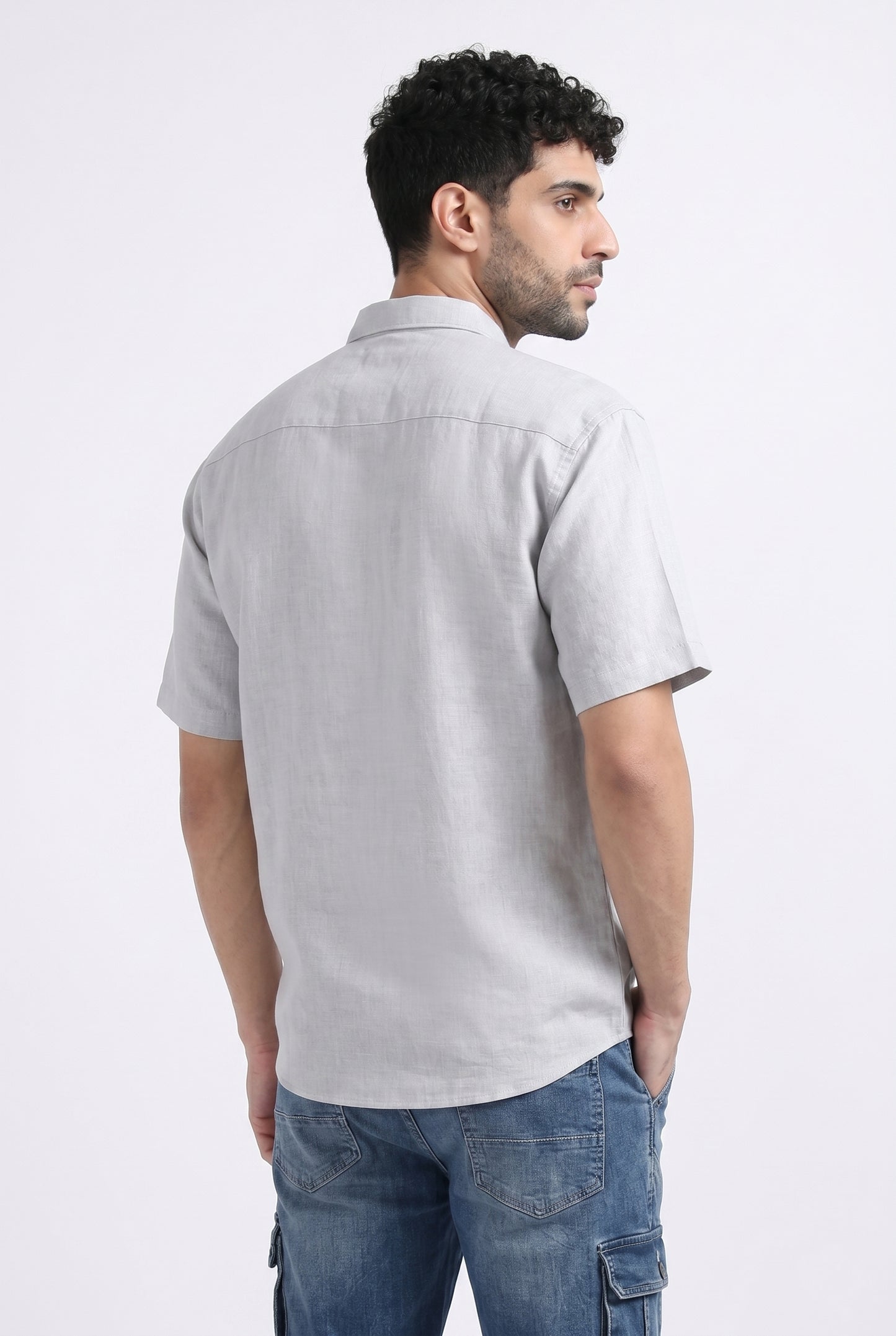 GRAY WOW CORE SHIRT