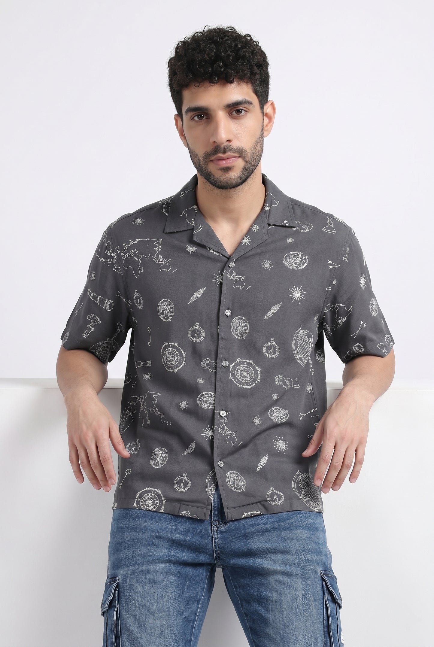 DARK GRAY NO SIGNAL SHIRT
