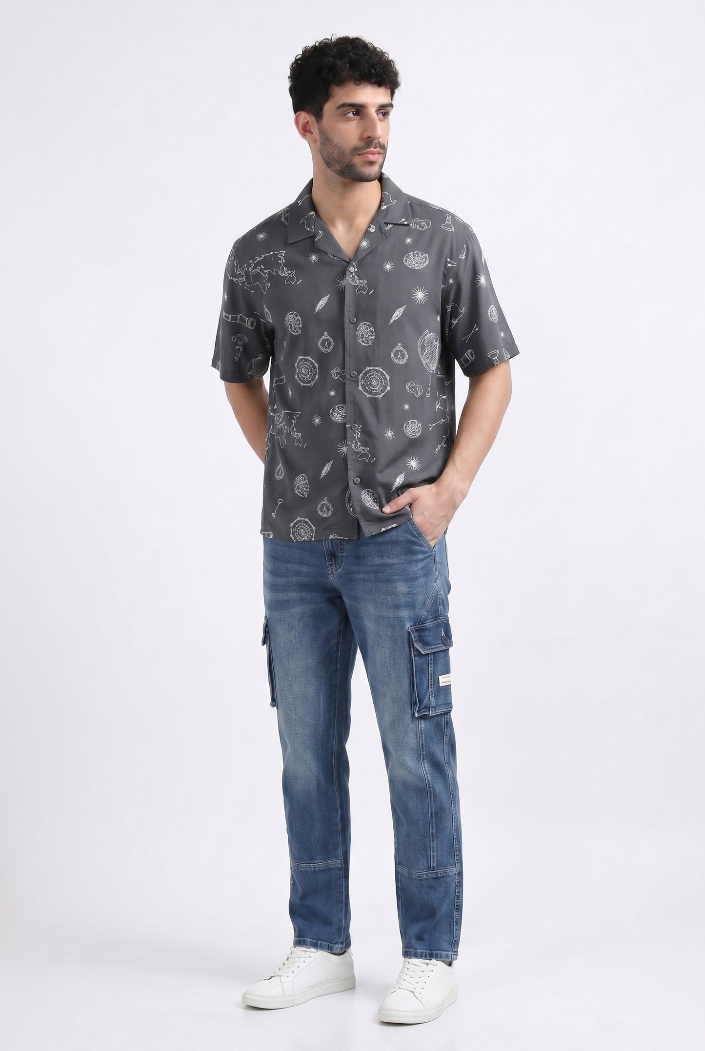 DARK GRAY NO SIGNAL SHIRT
