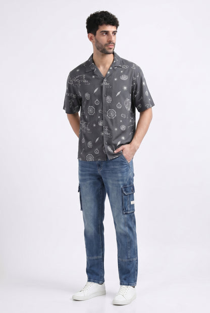 DARK GRAY NO SIGNAL SHIRT
