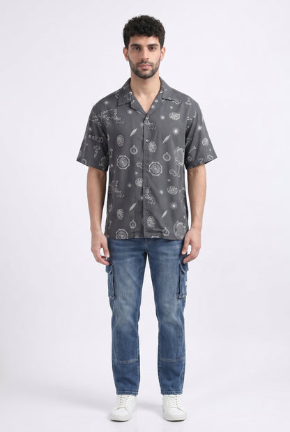 DARK GRAY NO SIGNAL SHIRT
