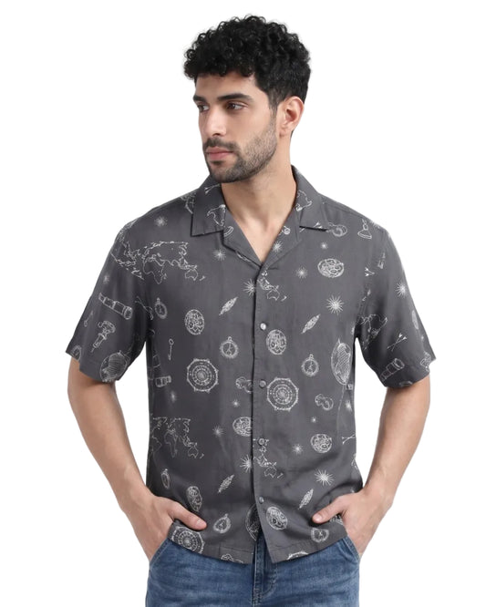 DARK GRAY NO SIGNAL SHIRT