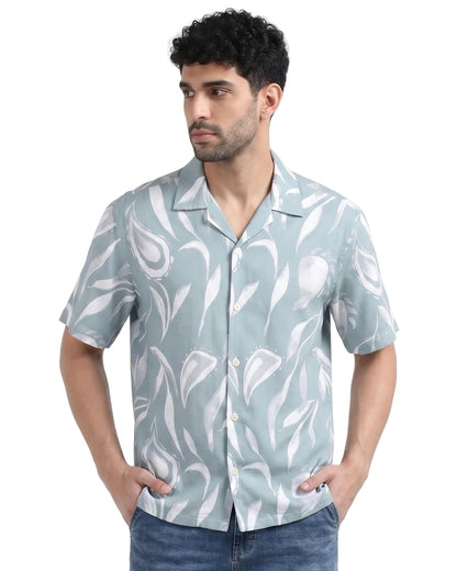 BLUE FEATHERS STATIC DRIP SHIRT