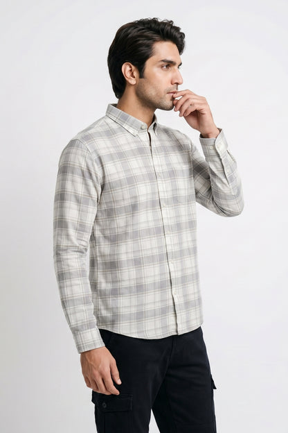 PEBBLE CHECK SHIRT