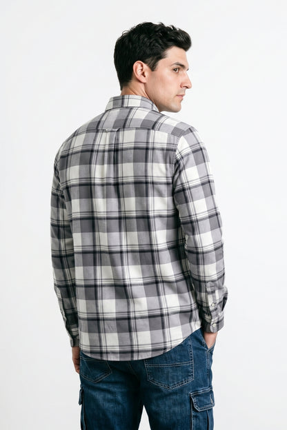 SHADOW CHECK SHIRT