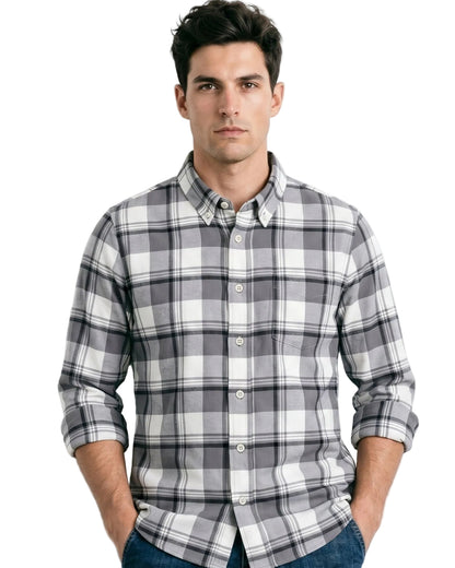 SHADOW CHECK SHIRT