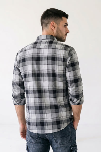 STEEL GRID CHECK SHIRT