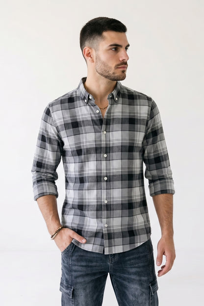 STEEL GRID CHECK SHIRT