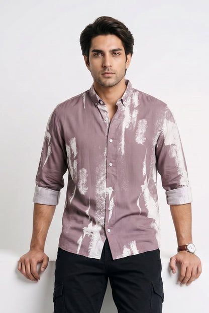 ROSE ABSTRACT SHIRT