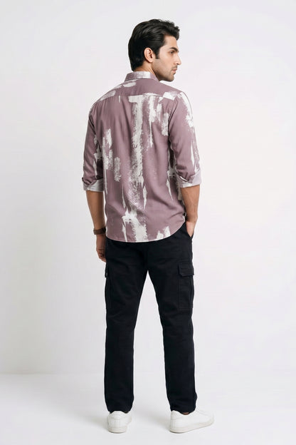 ROSE ABSTRACT SHIRT