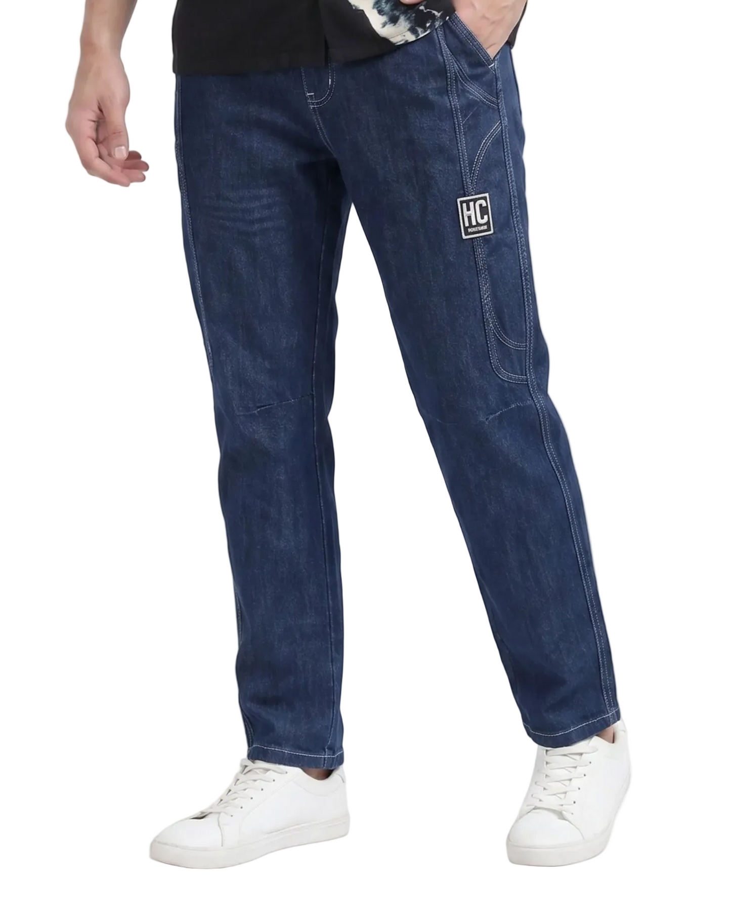 ICONIC SLATE STRAIGHT DENIM