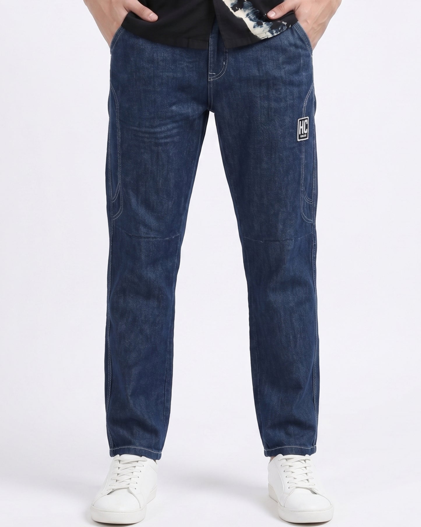 ICONIC SLATE STRAIGHT DENIM