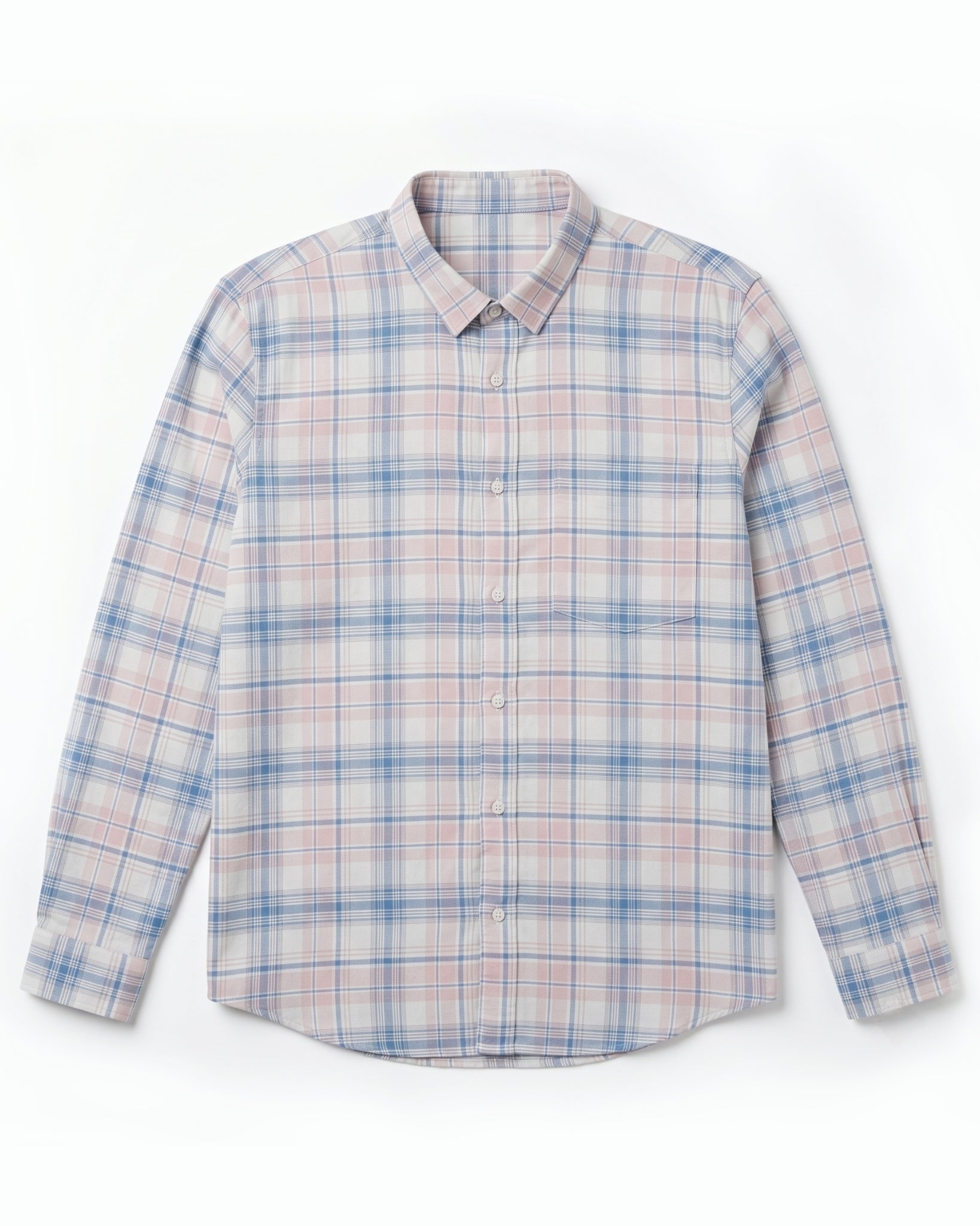 #color_soft peach plaid
