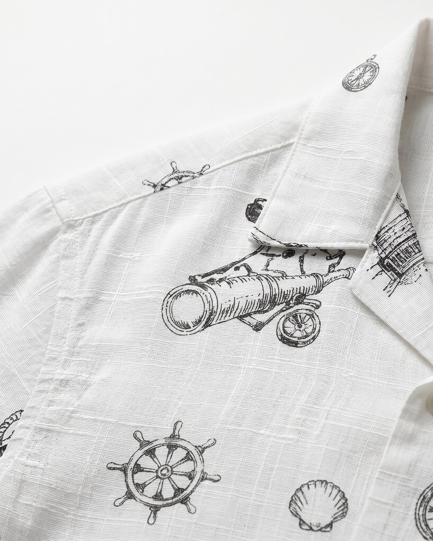 WHITE NO SIGNAL SHIRT