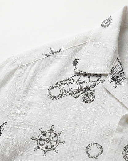 WHITE NO SIGNAL SHIRT