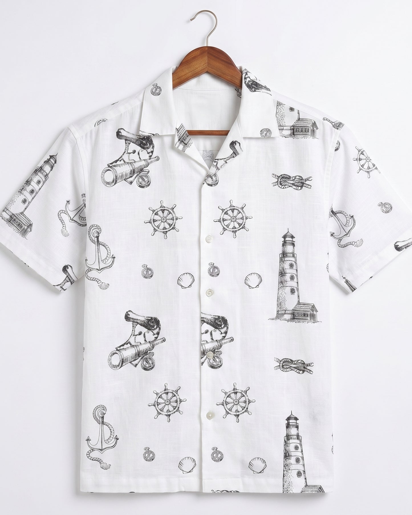 WHITE NO SIGNAL SHIRT